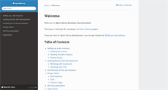 Desktop Screenshot of code.openlibrary.org